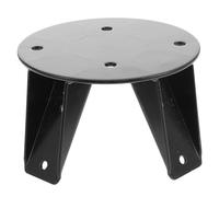 TOGEVAL Soporte Metálico para Base de Silla de Oficina 3 Patas, Base Duradera Compatible Bandeja de Cuatro Patas, Soporte para Pasamanos de Escalera y Barandilla de Terraza, Kit de