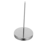 TOGEVAL Soporte Metálico para Recibos con Pinchos y Base Estable, Porta Facturas para Cocina y Restaurante, Organizador de Notas para Caja, 1 Unidad