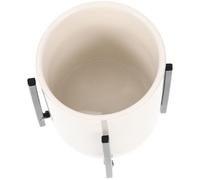 TOGEVAL Soporte para Palillos con Base de Cerámica y Organizador de Cubiertos Funcional para Cocina Porta Utensilios Compacto y Decorativo