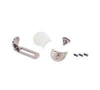 TOGEVAL Soporte Pulgar del Clarinete de Metal Blanco, Reduce el Dolor en Largas Sesiones y Mantiene la Posición Correcta del Dedo