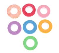 TOGEVAL Suministros para Instrumentos Musicales 7 Cintas Adhesivas Transpirables para Dedos de Pipa y Guzheng, Adecuado para Ensayos y Recitales Color Aleatorio