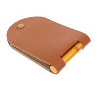 TOGEVAL Tablero de Puntuación Multifuncional para Cartas Portátil y Accesorio de Cuero Marrón para Escritorio para Retos Familia y Mesas