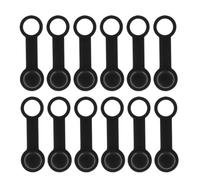 TOGEVAL Tapones de Purga de Frenos de Disco Aplicables para Motocicletas y Coches 15 Piezas Tapa de Rosca Negra Resistente al Polvo y Agua para Sistema de Frenos Automotor