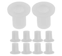 TOGEVAL Tapones Laterales para Patines en Línea 40 Piezas de Plástico Blanco Espaciadores de Rodamientos Diámetro Interior Pequeño Accesorios Aplicables para Repuesto y Mantenimiento