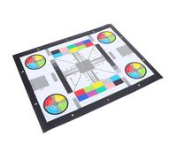 TOGEVAL Tarjeta de Calibración para Lentes de Cámara de Seguridad Herramienta Resistente para Ajuste de Enfoque Sistemas de Vigilancia Accesorios de Montaje para Pruebas de Cámara CCTV