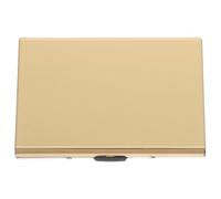 TOGEVAL Tarjetero Metálico Pequeño para Hombre y Mujer Acero Inoxidable 6 Ranuras Antidesmagnetización Billetera Fina Portátil para Tarjetas de Crédito y Visita Uso Profesional Diario