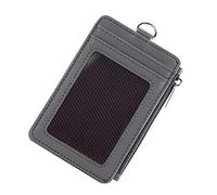 TOGEVAL Tarjetero Tarjetas Visita Monedero Funda De PU Portatarjetas Estuche y Hebilla