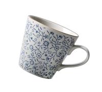 TOGEVAL Taza de Cerámica Vintage de 350 Ml para Desayuno y Leche, Taza Práctica y Creativa Estilo Japonés, Adecuado para Café, Té y Bebidas en Oficina y Hogar