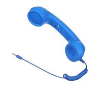 TOGEVAL Telefónico Retro Ajustable Radiación Reducida Diseño Antirradiación Compatible con Móviles Color Azul