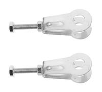 TOGEVAL Tensor de Cadena para Motocicleta YBR125 2005-2014 Par de Tensores Ajustables de Acero Resistente para Mantenimiento Seguro y Ajuste Preciso de Cadena en Motos de Cross