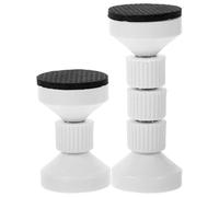 TOGEVAL Topes Antivibración para Cabecero de Cama Roscados Ajustables Fijadores de Cabeceros en Kit 2 Piezas Tamaño Mediano y Extragrande para Muebles y Uso Doméstico