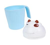 TOGEVAL Vaso de Enjuague para Baño Infantil con Diseño de Dibujos Animados Ergonómico y Desmontable para Facilitar la Limpieza Esencial para Bebés Baño Reutilizable