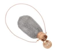 TOGEVAL Vintage Metal Mesh Coin Purse Mini Treasure Chest with Twist Lid Compact Portable Change Holder For Women Retro Elegance and Sturdy Stainless Steel Design