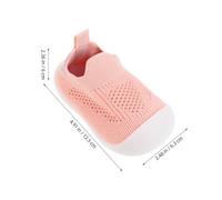 TOGEVAL Zapatos para Niña Pequeña Transpirables de Malla Suela Suave y Flexible Tamaño 15 125 CM Primeros Zapatos para Caminar para Bebés Temporada Cálida y Verano Calzado Ligero