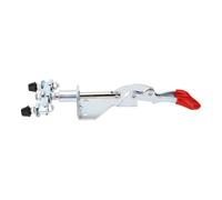Toggle Clamp Dual Head Quick Release Push Pull Action 45kg Fuerza de sujeción 30mm Stroke M4X25 Tornillo de hierro Construcción para taller Garaje