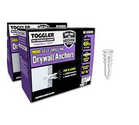 toggler snapskru SPM Mini - Drywall Anchor, nailon, Made in US, For # 6 to # 8 cierre tamaños (Pack de 100)