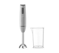 Tognana Iridea, batidora de inmersión con vaso de 500 ml, plástico-acero inoxidable, gris perla.