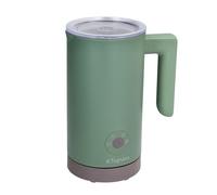 Tognana Iridea, Espumador de leche eléctrico, Plástico-Acero Inoxidable, Verde Salvia