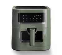 Tognana Iridea, Freidora de aire 7 L concontenedor y pantalla digital, verde manzana