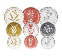 Tognana Madeline, servicio de platos de 18 piezas para 6 personas, porcelana, multicolor.
