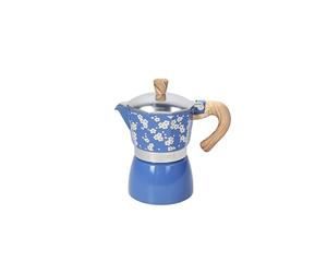 Tognana Moka Coffee Maker Japan Blue Indigo 3 Cups