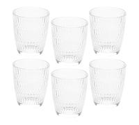 Tognana Seoul, paquete de 6 vasos cc 310, vidrio, transparente
