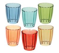 Tognana Siviglia, paquete de 6 vasos cc 310, vidrio, multicolor