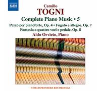 Orvieto, Aldo - Togni, C.: Piano Music (Complete), Vol. 5