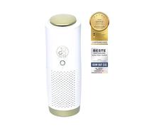 toGo Filter purificador de aire portátil pequeño con batería para viajes, coches y mesas, filtro HEPA 13 y filtro de carbono, contra contaminantes polen humo - para alergias y asmáticos (blanco)