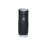 toGo Filter purificador de aire portátil pequeño con batería para viajes, coches y mesas, filtro HEPA 13 y filtro de carbono, contra contaminantes polen humo - para alergias y asmáticos (negro)