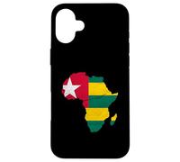 Togo Flag Africa Continent Silhouette Gift Togolese People Carcasa para iPhone 16 Plus