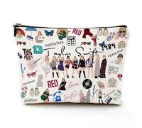 TogtherKings Bolsa De Maquillaje Para áLbum, Bolsa De Maquillaje Para FanáTicos De Cantantes, para fanáticos de TS neceser de viaje, mujeres y niñas, viajes, trabajo, regalos para amantes de la música