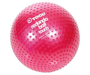 Togu 493200 Redondo Ball Touch - Pelota de Pilates/Entrenamiento, Color Rojo
