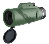 Toguma Telescopio Monocular 80x100 Monoculares de Alta Potencia para Adultos Monocular Compacto para Observación de Aves Caza Senderismo Viajes de Campamento (Verde)