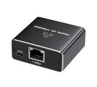 Toheitian 1 en 2 hacia Fuera Gigabit Ethernet Splitter 1000Mbps de Alta Velocidad RJ45 Cable de Extensión de Red Conector Cat5/5e/6/7/8 Splitte