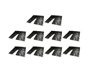Toheitian 10 Capuchones Humectantes Reutilizables para Desmalezado Árboles, Alfombrilla Biodegradable para Árboles y Película Plástica para Pastizales Como Barrera Malezas en Jardines