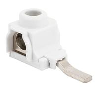 Toheitian 10PCS Conectores de Terminales de 25mm2 Barra de Distribución de Interruptores Automáticos Caja de Distribución Conector de Cable Eléctrico Conexión de Barra Eléctrica A