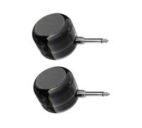 Toheitian 2PCS Altavoz de Guitarra Eléctrica Amplificador Estéreo de Gran Volumen para Altavoz de Conexión Directa de 3.5mm 6.35mm Sin Bluetooth.