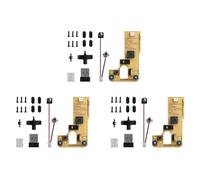 Toheitian 3X Kit de Ratón Inalámbrico para Impresión 3D DIY Bamboo Lab, Modelo 002, Componentes de Ratón de Computadora con Piezas de Impresora y Hardware