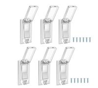 Toheitian 6 Protectores de Interruptor de Luz, Protector de Interruptor de Pared A Prueba de Bebés para Interruptor de Luz Basculante Que Luces o Circuitos