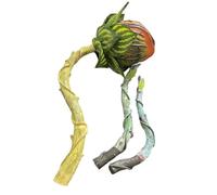 Toheitian Adorno de Flor de Piraña Esculturas de Resina Decorativas Únicas y Hermosas para Amantes de Las Plantas Carnívoras Realista