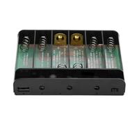 Toheitian Caja de Fuente de CC UPS 5V 9V 12V, 6 Baterías 18650 | Control de calidad estricto para operación estable y larga vida útil; diseño seguro para routers, cámaras y módems.