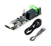 Toheitian Canable V2.0 Analizador Usb A Can Canable V2.0 Analizador Can con Procesador Stm32g431c8t6 Soporta Can 2.0a/B y Can 1m/2m/5m Baud Aislamiento de 5.7kv