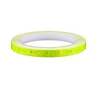 Toheitian Cinta Reflectante de 8m para Automóviles, Cinta de Advertencia, Etiqueta de Seguridad para Bicicleta, Automóvil, Motocicleta, Amarillo.
