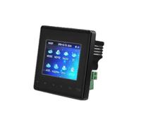 Toheitian Controlador de Amplificador de Pared de 2.8 Pulgadas Amplificadores de Teatro en Casa Bluetooth Mini Amplificador de Audio HiFi Reproductor de Música de Fondo A