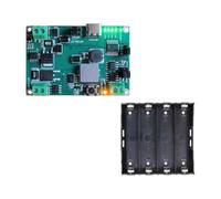 Toheitian Controlador de Carga Solar MPPT de 30W Placa de Circuito DC5-24V 2A Módulo Regulador de Panel Solar Tipo-C DC5V USB para Batería de Litio 18650 de 3.7V