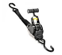 Toheitian Correas para Auto, Cinta de Carga, Correas Retráctiles para Carga, Correa de Equipaje, de Trinquete, Correa para Motocicletas, Correa de Trinquete