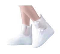 Toheitian Cubiertas de Botas de Lluvia Impermeables Cubiertas de Zapatos de Lluvia Antideslizantes Plegables Galoshes para Mujeres para Ciclismo y Pesca Al Aire Libre en Días Lluviosos