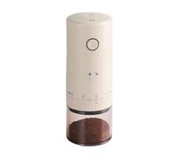 Toheitian de Café Eléctrico Portátil de Muela USB Recargable 38 Engranajes Ajustables para Café de en Casa 2000mAh A