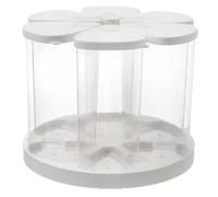 Toheitian Dispensador de Arroz de 5-10 Lbs, Dispensador de Cereales Giratorio para Encimera, Ideal para Avena, Copos de Maíz, Harina.